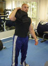 sandbag getup finish