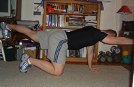horse stance exercise finish